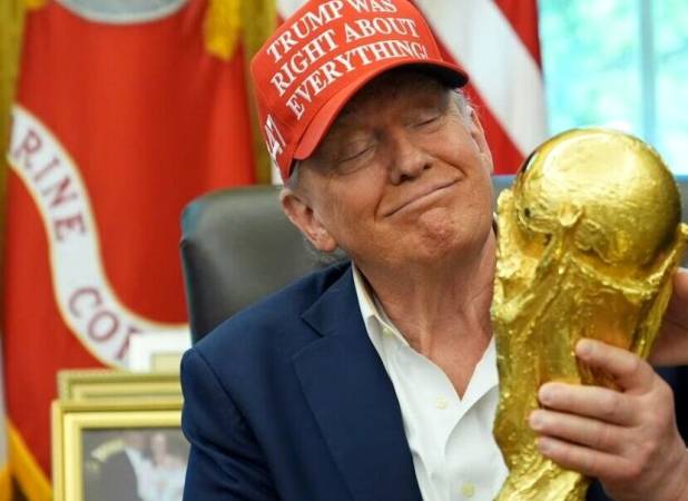 ترامپ تماشاگر فینال جام جهانی 2026 شد