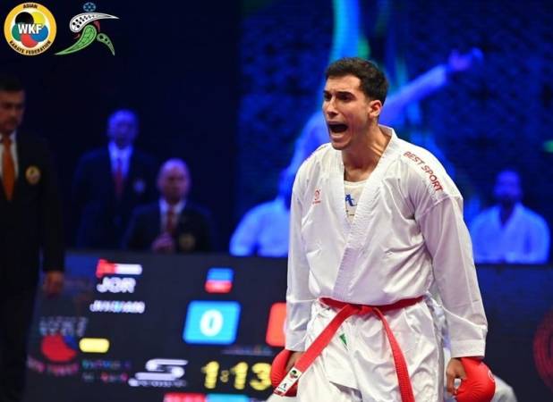 محمود نعمتی هم فینالست کاراته آسیا شد