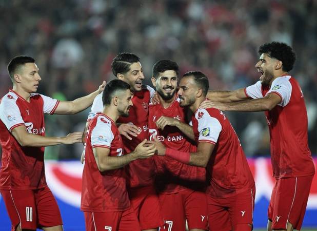 برتری یک نیمه‌ای پرسپولیس مقابل استقلال خوزستان