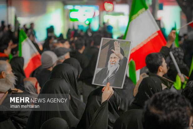چهل و هشتمین اجتماع نحن منتقمون مردم کرمانشاه