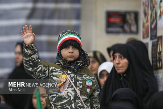 رزمایش دختران جان فدا در گرگان
