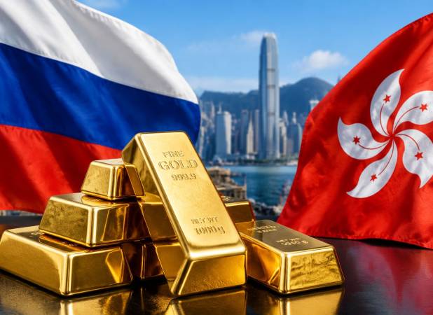 هنگ‌کنگ؛ مسیر انتقال طلای روسیه به بازار چین 