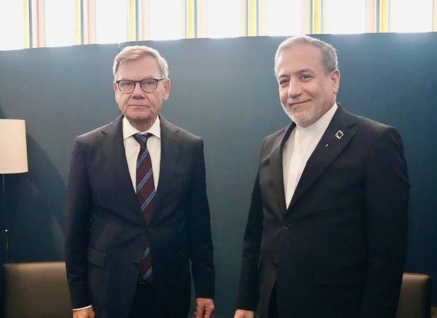 دیدار عراقچی و وزیر خارجه آلمان در حاشیه مجمع عمومی سازمان ملل