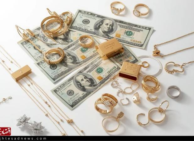حرکت خلاف جهت قیمت طلا و ارز در بازار | قیمت دلار ۱۶۷۰ تومان ریخت | طلا گران شد؛ قیمت سکه رشد کرد