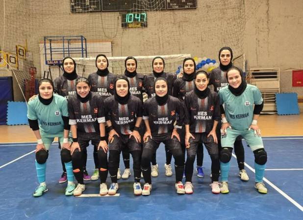 چهارمی تیم مس کرمان در لیگ برتر فوتسال زنان ایران