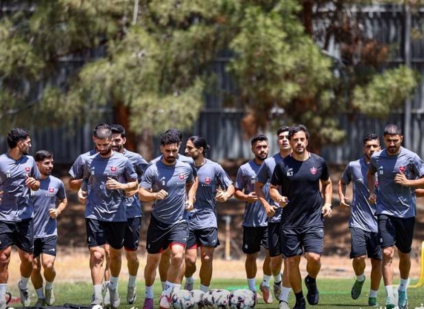 باقری و عمری در تمرین پرسپولیس حاضر شدند