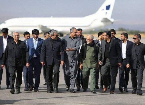 وزیر کشور پاکستان وارد مشهد شد