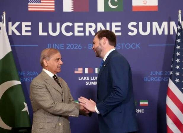 شهباز شریف با معاون رئیس جمهور آمریکا دیدار کرد