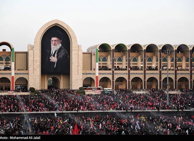 حضور روسای قوا در مصلی تهران
