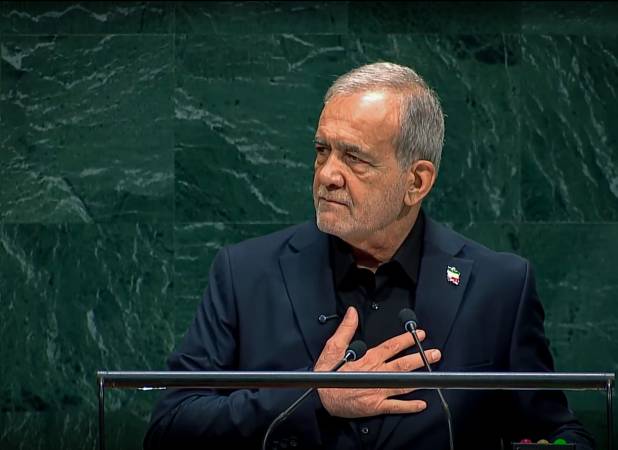 پزشکیان در سازمان ملل: نمی‌توانیم بگذاریم همه از تنگه هرمز بهره ببرند اما ایران محروم باشد