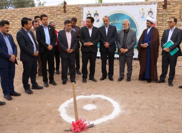 کلنگ زنی ۹ واحد تجاری آموزش و پرورش در شهرستان راور