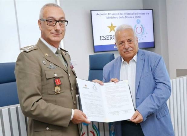 فدراسیون والیبال و ارتش ایتالیا تفاهم‌نامه همکاری امضا کردند