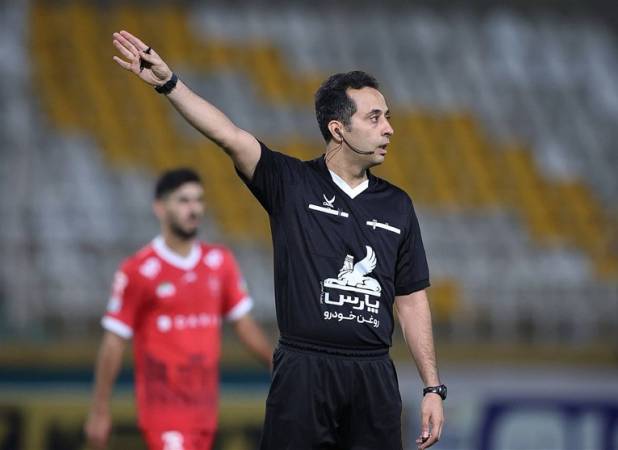 اعلام رسمی قضاوت بنیادی‌فرد در دیدار استقلال - پرسپولیس