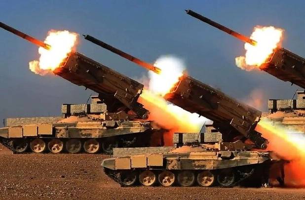حملات سنگین موشکی ایران و حزب الله به اراضی اشغالی