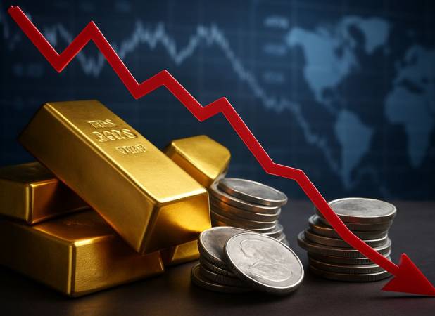 سقوط طلا در پی افزایش بازده اوراق و تقویت دلار