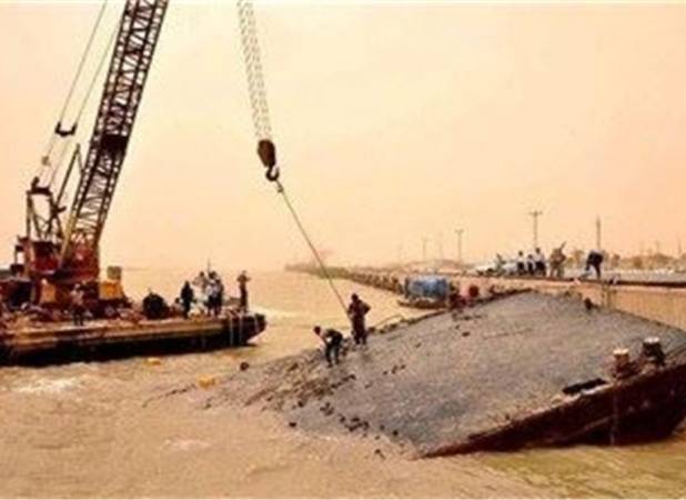 بزرگ‌ترین مغروقه اروند پس از 46 سال خارج می‌شود