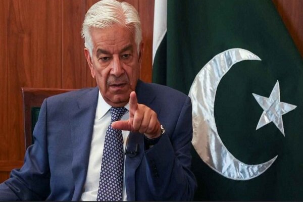 موضع گیری وزیر دفاع پاکستان درباره مذاکرات اسلام آباد