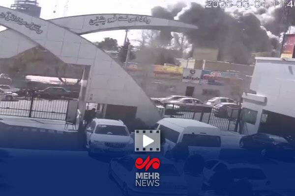 تصاویر دیده نشده از آسیب به بیمارستان خاتم الانبیا در حمله دشمن