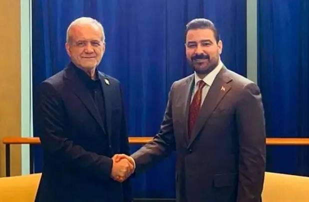 دیدار پزشکیان و نخست‌وزیر عراق در حاشیه مجمع عمومی 