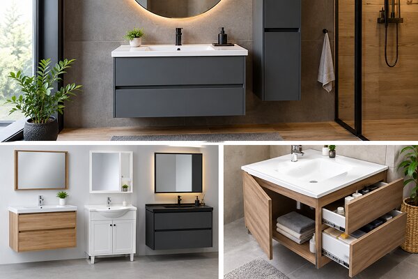 روشویی کابینتی؛ راهنمای جامع انتخاب، خرید و شناخت انواع روشویی کابینتی