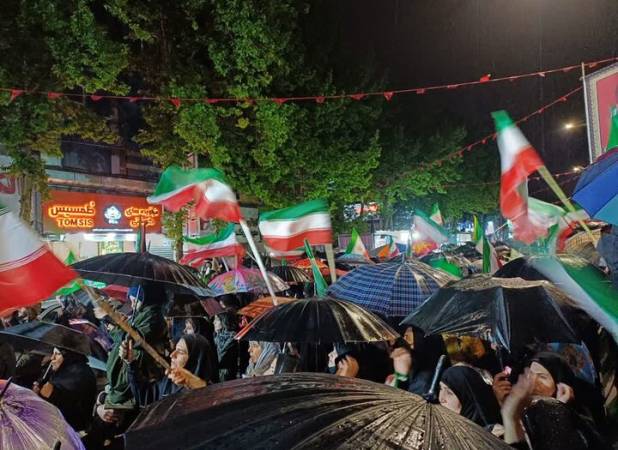 پنجاه و یکمین قرار شبانه لنگرودی ها زیر بارش رحمت الهی