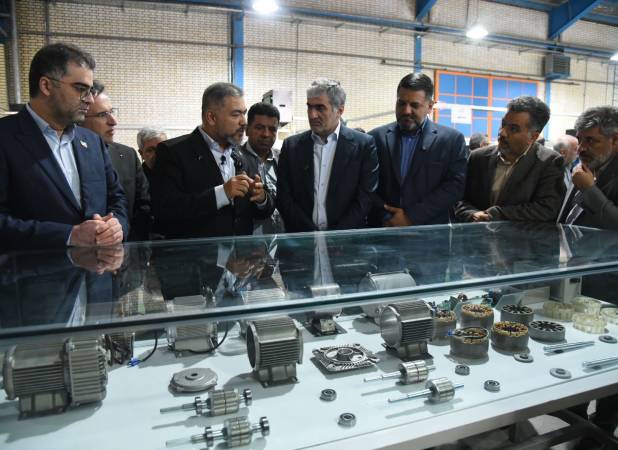 کارخانه تولید موتورهای پربازده BLDC در چناران به بهره برداری رسید