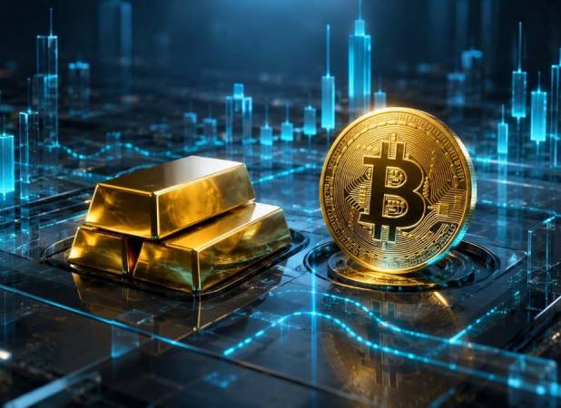 وقتی بازارها بی‌ثبات می‌شوند رفتار طلا و بیت‌کوین چه تفاوتی پیدا می‌کنند؟