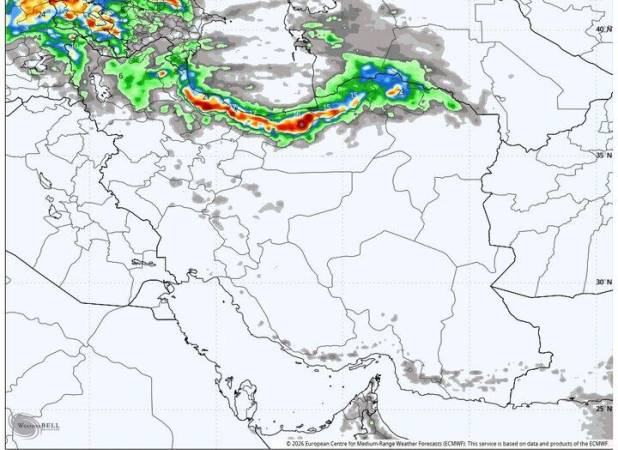 ورود سامانه بارشی جدید به کشور/ کدام استان ها بارانی می شود؟