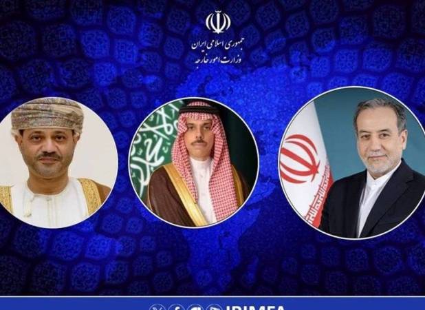 رایزنی عراقچی با وزرای خارجه عمان و عربستان+ جزئیات