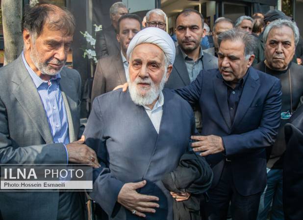 تصاویر | مراسم تشییع پیکر «احمد ناطق نوری»