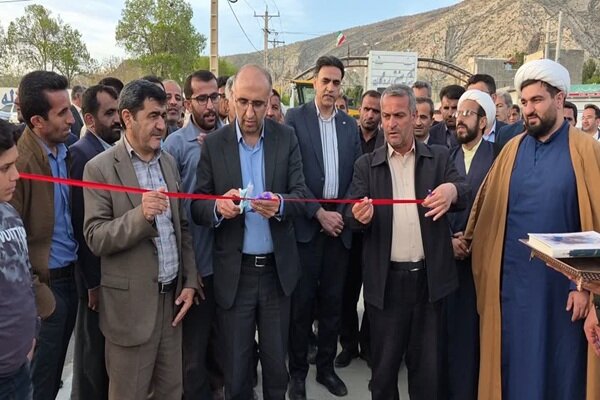 افتتاح ۵ طرح هادی روستایی در شهرستان لردگان 