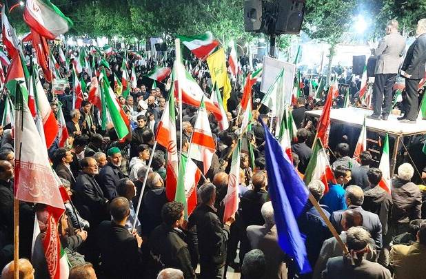 حماسه حضور کاشمری ها در شب چهل و هشتم