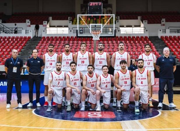 صعود بسکتبال ایران در رنکینگ فدراسیون جهانی