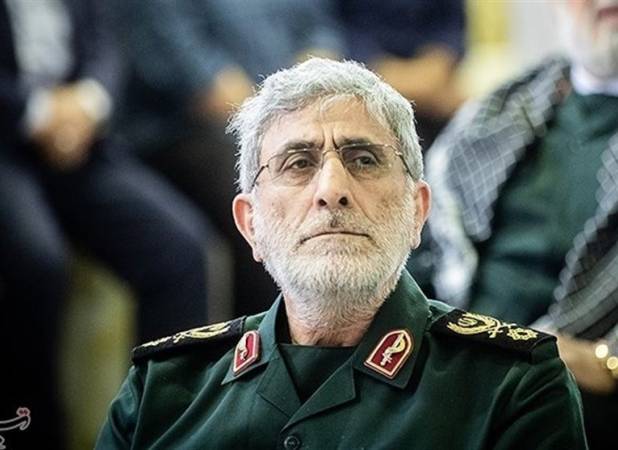 پیام تبریک سردار قاآنی در پی انتخاب خلیل الحیه، رئیس دفتر سیاسی حماس