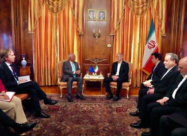 پاسخ پزشکیان به درخواست رئیس شورای اروپا چه بود؟/ جزئیات مهم از دیدار رئیس جمهور با آنتونیو کوستا درباره جنگ علیه ایران