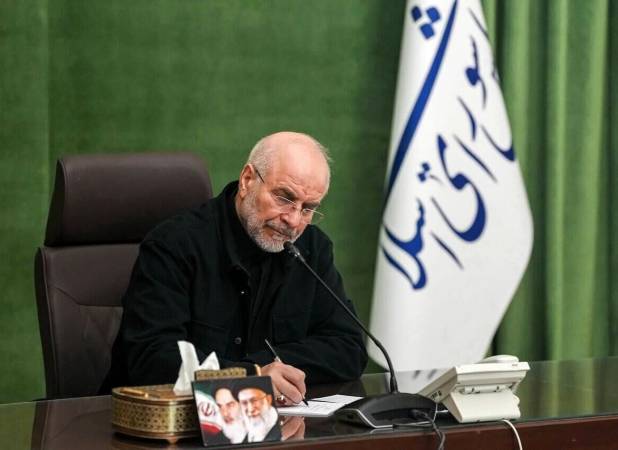 توئیت انگلیسی قالیباف در واکنش به سخنان شی