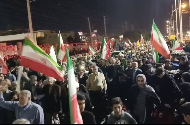 تجلی حماسه حضور گچسارانی ها در شب چهل و ششم