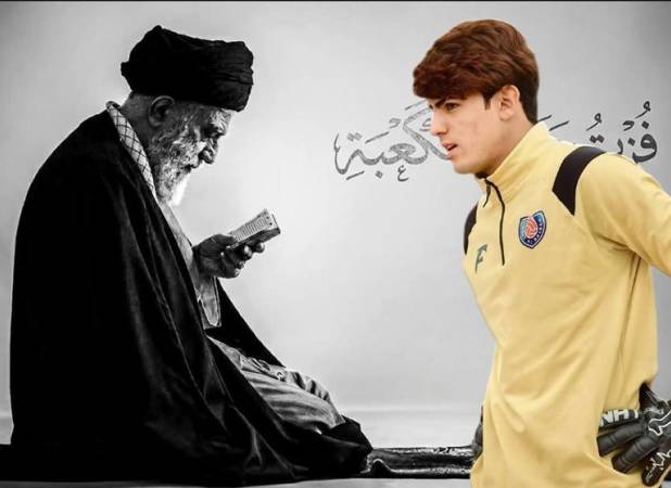 روایت دروازه‌بان عراقی از تشییع رهبر شهید در کربلا