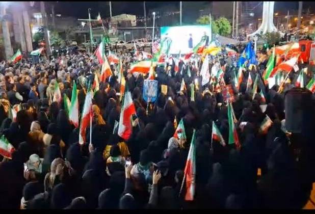 حمایت مردم پلدختر از حزب‌الله لبنان