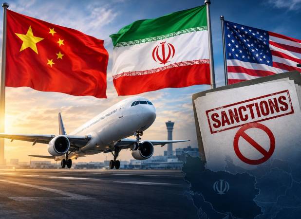 سد چین و روسیه در مقابل محاصره هوایی و بانکی ایران | اختلال در پروازها میان شرکای تجاری ایران در منطقه