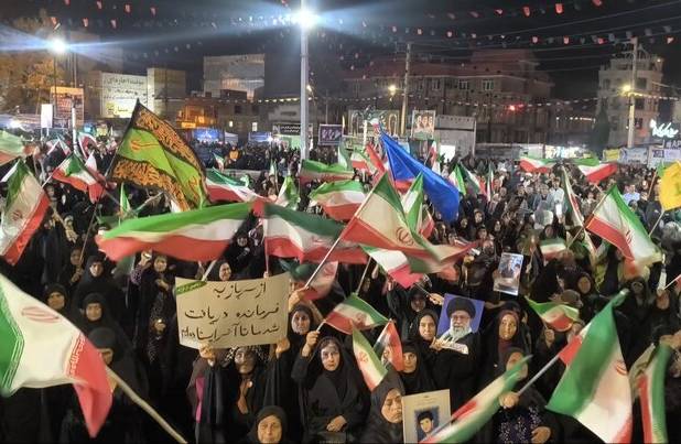 تجمع با شکوه دهدشتی ها در ششب چهل و هشتم