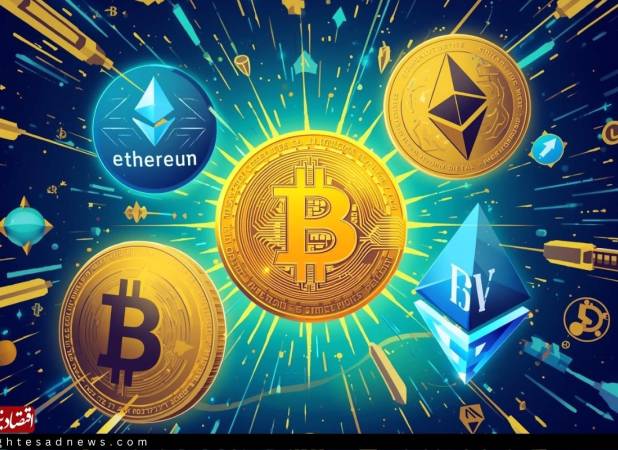 قیمت بیت‌کوین و اتریوم امروز دوشنبه ۱۲ مرداد ۱۴۰۵/ کاهش قیمت بیت‌کوین
