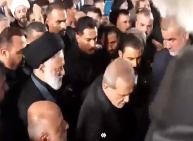 تسلیت نخست وزیر عراق به فرزند ارشد رهبر شهید انقلاب +فیلم