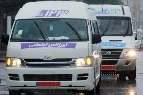 ۹ هزار مأموریت سیار اورژانس اجتماعی در جنگ