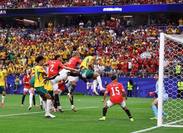 مصر در آمار هم برتر از استرالیا بود