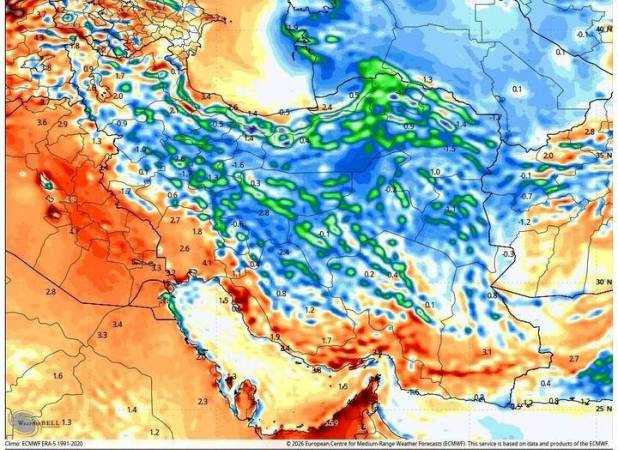 خنک‌ترین نقطه در کشور کجاست؟