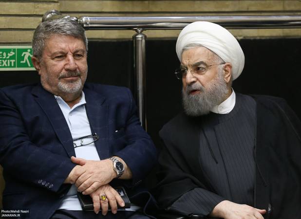 حسن روحانی به مراسم گرامیداشت احمد ناطق نوری رفت +عکس