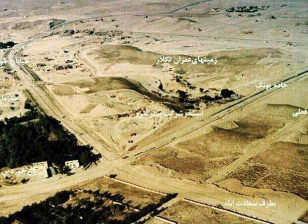 عکسی از منطقه اعیان‌نشین تهران در سال 1340