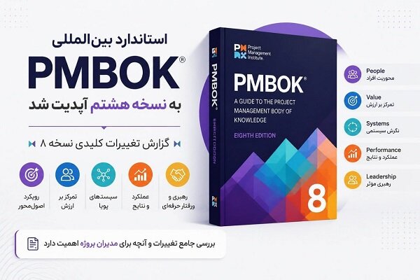 نسخه هشتم PMBOK منتشر شد