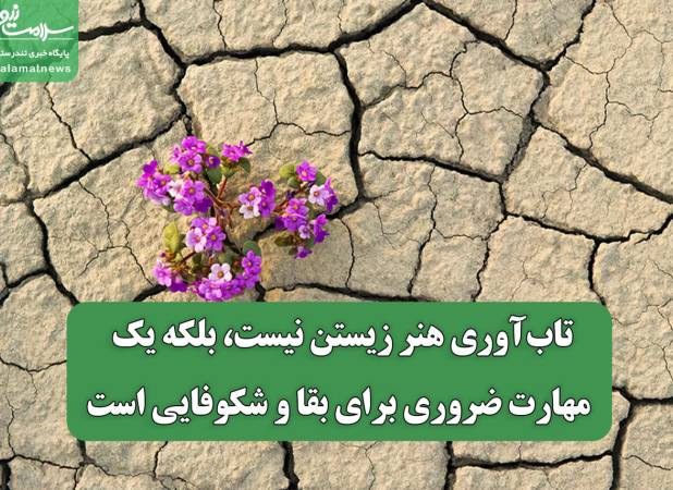 تاب‌آوری هنر زیستن نیست، بلکه یک مهارت ضروری برای بقا و شکوفایی است